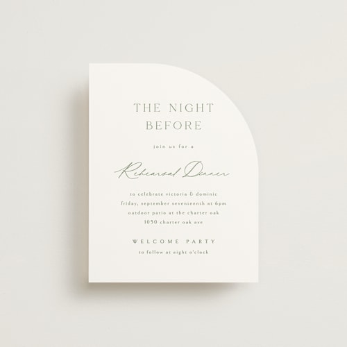 This is a clover reception cards with standard by Kelly Schmidt called victoria printing on signature in standard