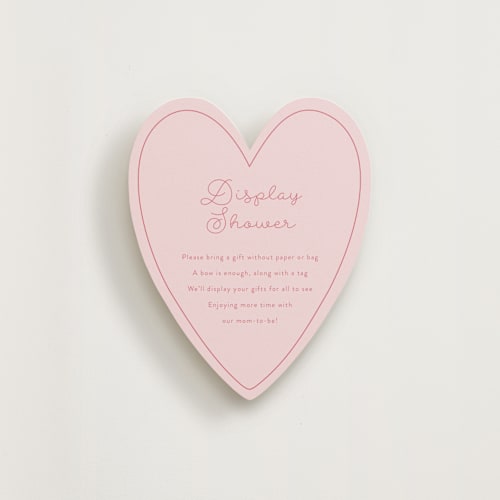 This is a strawberry insert cards with standard by Angela Garrick called little sweetheart printing on signature in standard