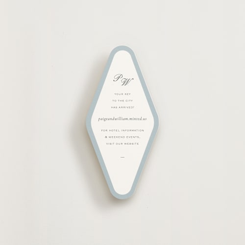 This is a sky enclosure cards with standard by Sara Hicks Malone called briland printing on signature in standard