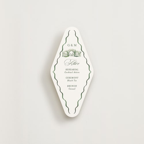 This is a sap insert cards with standard by Becky Nimoy called gates and pillars printing on signature in standard