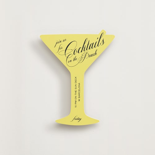 This is a lemon insert cards with standard by Ani Somi called in lights printing on signature in standard