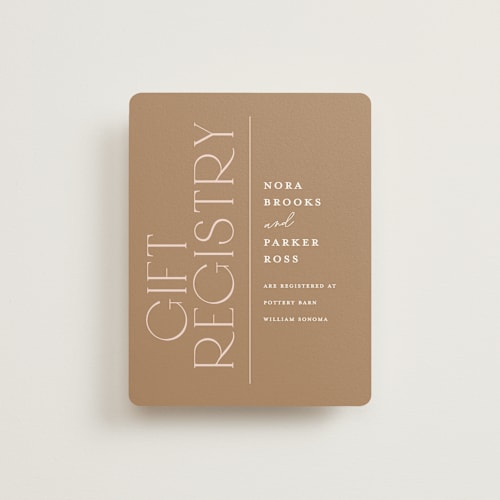 This is a wildflower bridal shower insert cards with standard by Pixel and Hank called pretty in pink printing on signature in standard