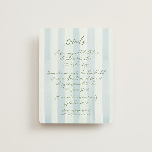 This is a celeste enclosure cards with standard by Pati Cascino called alento printing on signature in standard