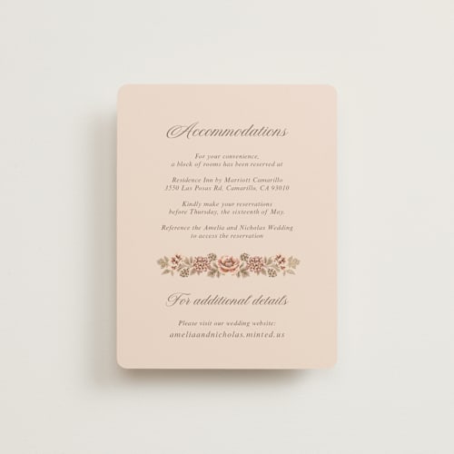 This is a chocolate enclosure cards with foil pressed by Paola Benenati called blooming path printing on signature in standard