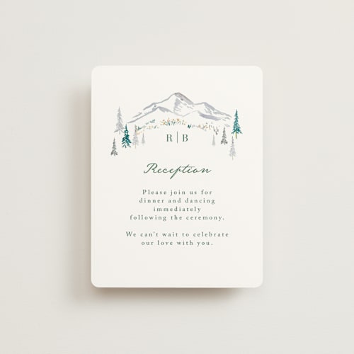 This is a meadow reception cards with standard by Petra Kern called plain air printing on signature in standard