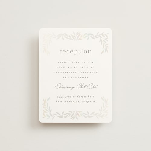 This is a cloud enclosure cards with gloss press by Ana Sharpe called clarity printing on signature in standard