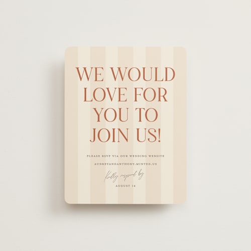 This is a butter rsvp cards with standard by Pixel and Hank called ambrosial printing on signature in standard