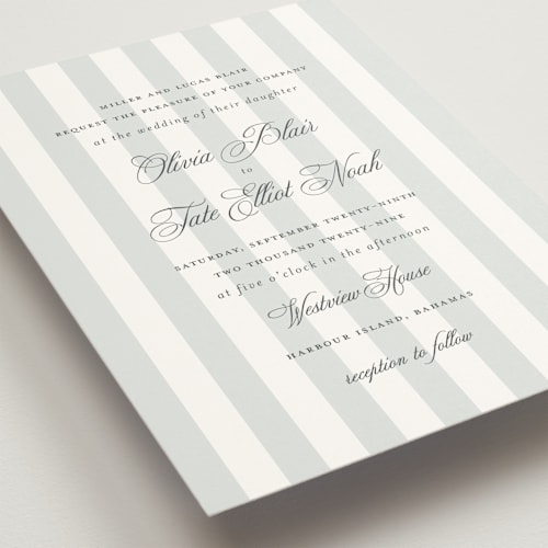 This is a lake wedding invitations with standard by Sara Hicks Malone called westview printing on signature in standard
