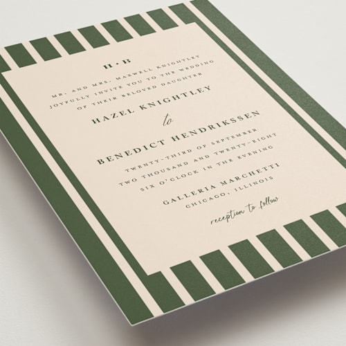 This is a clover wedding invitations with standard by chocomocacino called melihrolo printing on signature in standard