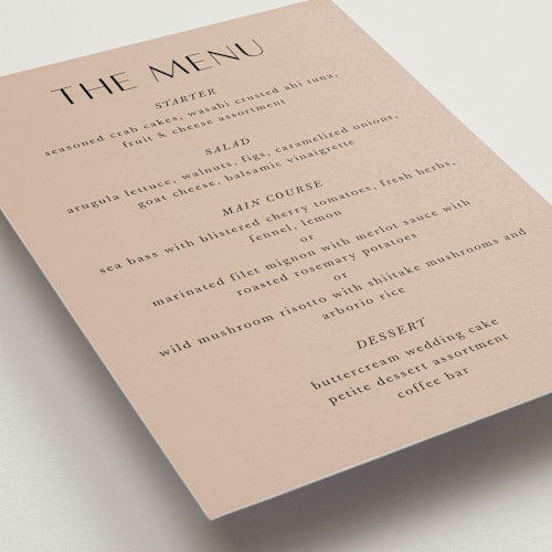 This is a daffodil menu cards with standard by Lindsay Megahed called english garden printing on signature in standard