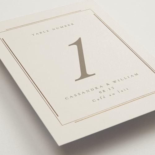 This is a sand table numbers with foil pressed by Jackie Mangiolino called illusion printing on doublethick in standard