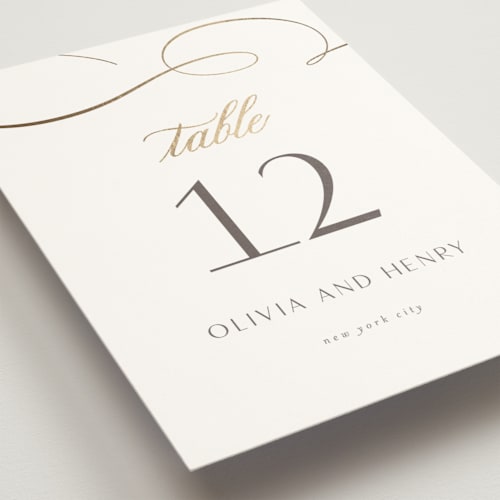 This is a snow table numbers with foil pressed by Jen Banks called forever and printing on doublethick in standard