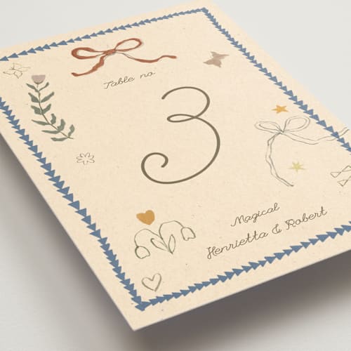 This is a magic table numbers with standard by Sumak Studio called pure magic printing on doublethick in standard