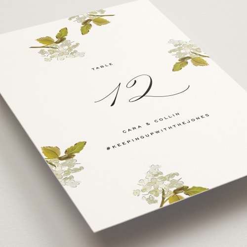 This is a linen table numbers with standard by Olivia Kanaley Inman called limelight printing on doublethick in standard