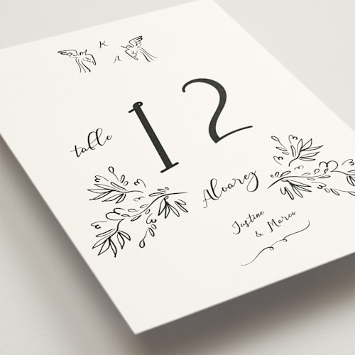This is a porcelain table numbers with standard by Ani Somi called sundaland gardens printing on doublethick in standard