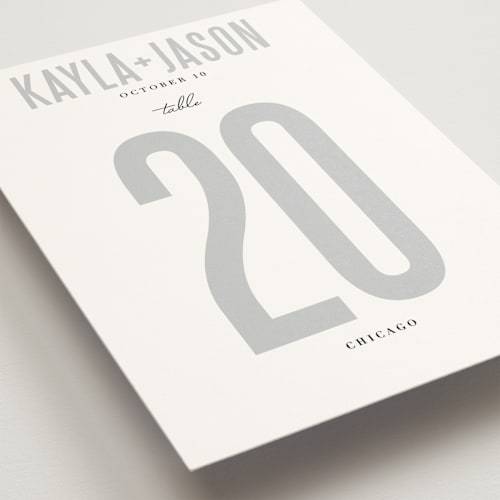 This is a cotton table numbers with standard by Jessie Steury called monumental printing on doublethick in standard