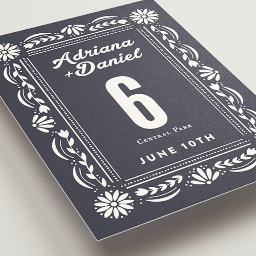 This is a ocean table numbers with standard by Jessie Steury called pretty picado printing on signature in standard