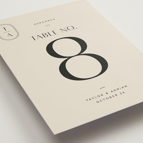 This is a sand table numbers with standard by Robert and Stella called amara printing on signature in standard