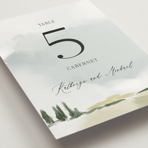 This is a sky table numbers with standard by Rebecca Durflinger called estate printing on doublethick in standard
