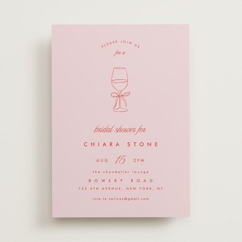 This is a resort bridal shower invitations with standard by Kelly Schmidt called celebrate printing on signature in standard