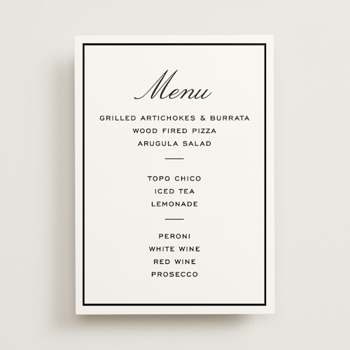 This is a ink graduation party decorations with standard by Megan Davis called cecilie printing on doublethick in 5x7