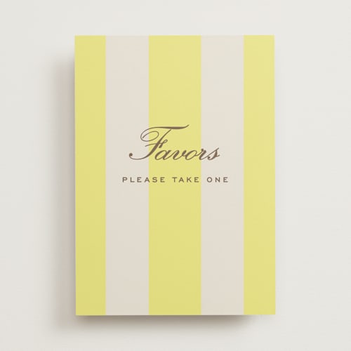 This is a limone graduation party decorations with standard by Megan Davis called campania printing on doublethick in 5x7