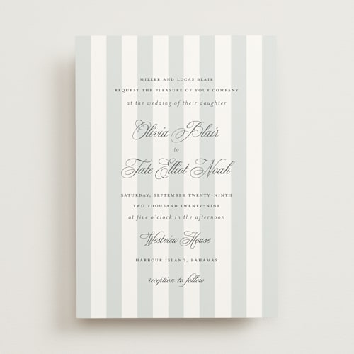 This is a lake wedding invitations with standard by Sara Hicks Malone called westview printing on signature in standard