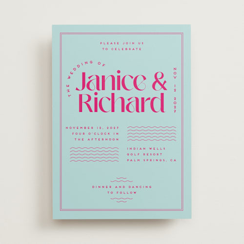 This is a dragon fruit wedding invitations with standard by Claudia Orengo called news! printing on signature in standard