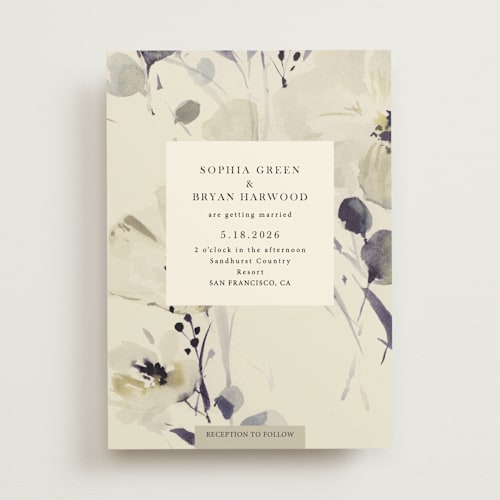 This is a almond wedding invitations with standard by Peony Rose Design called linen and cloth printing on signature in standard