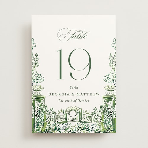 This is a sap table numbers with standard by Becky Nimoy called gates and pillars printing on doublethick in standard