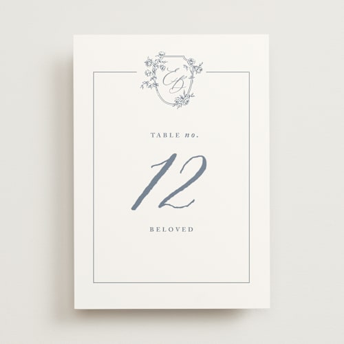 This is a twilight whisper table numbers with standard by Design Lotus called close to my heart printing on doublethick in standard