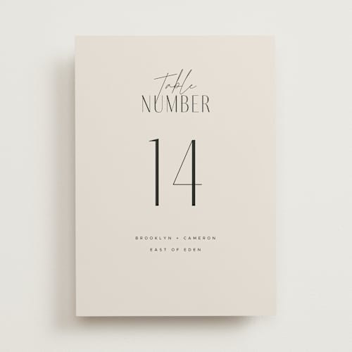This is a linen table numbers with standard by Kelly Schmidt called arabilla overlap printing on doublethick in standard