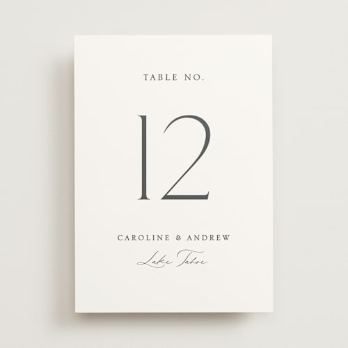 This is a cotton table numbers with standard by Vanessa Doyle called contemporary printing on doublethick in standard