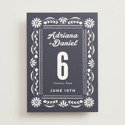 This is a ocean table numbers with standard by Jessie Steury called pretty picado printing on signature in standard