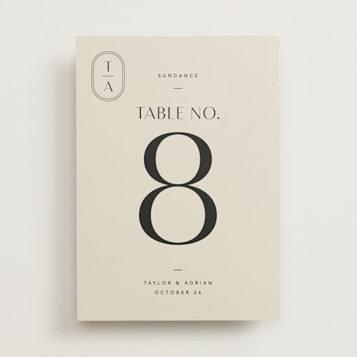 This is a sand table numbers with standard by Robert and Stella called amara printing on signature in standard