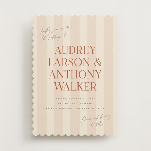 This is a butter wedding invitations with standard by Pixel and Hank called ambrosial printing on signature in standard