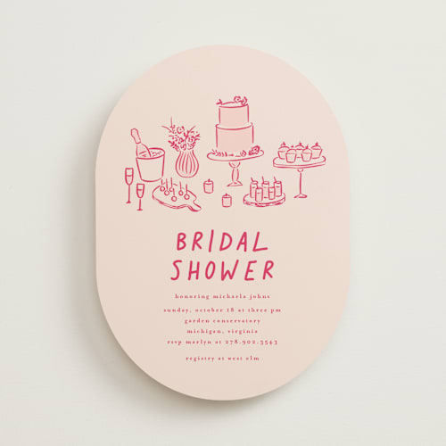 This is a creme bridal shower invitations with standard by chocomocacino called atherina printing on signature in standard