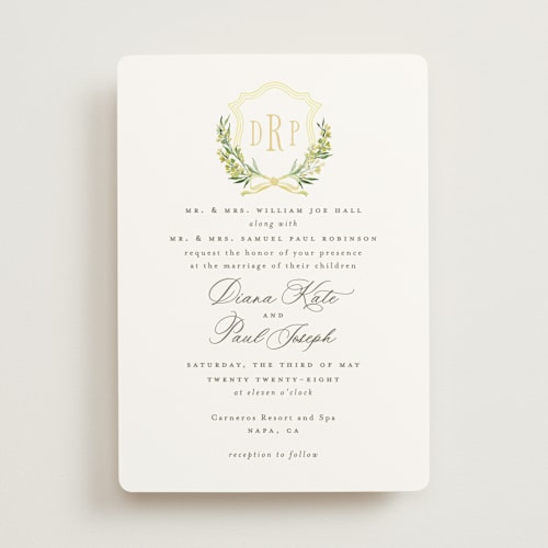 This is a skagit wedding invitations with standard by Claudia Orengo called lavender printing on signature in standard