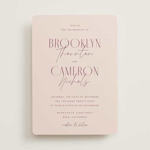This is a antigua wedding invitations with standard by Kelly Schmidt called arabilla overlap printing on signature in standard