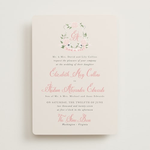 This is a cheeky wedding invitations with standard by Design Lotus called sweethearts printing on signature in standard