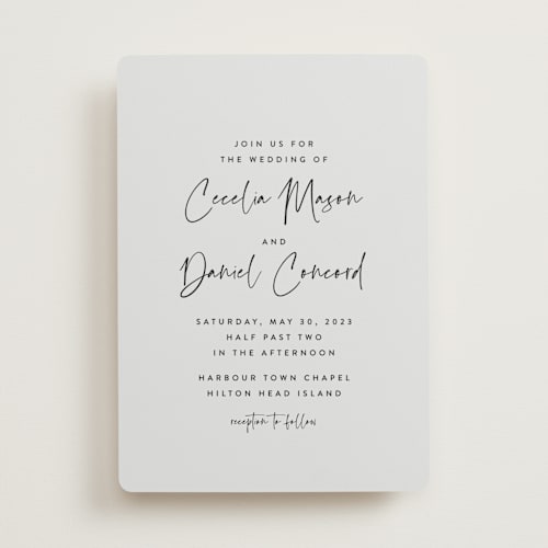 This is a frost wedding invitations with standard by Lea Delaveris called in this together printing on signature in standard