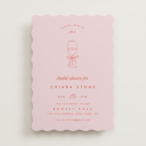 This is a resort bridal shower invitations with standard by Kelly Schmidt called celebrate printing on signature in standard