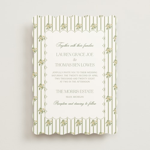 This is a daffodil wedding invitations with standard by Lisa Joanna Harrison called summer fields printing on signature in standard