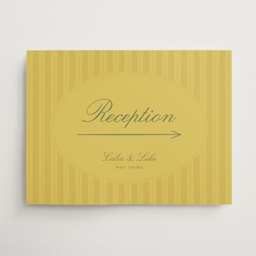 This is a island citrus wedding signs with standard by Ani Somi called calia printing on premium sign board in large