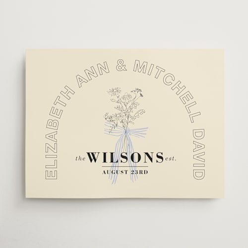 This is a daisy wedding signs with standard by Baumbirdy called sealed printing on doublethick in 18x24