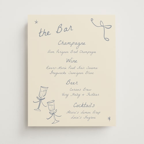 This is a glacier wedding signs with standard by Ani Somi called roses printing on doublethick in 11x14
