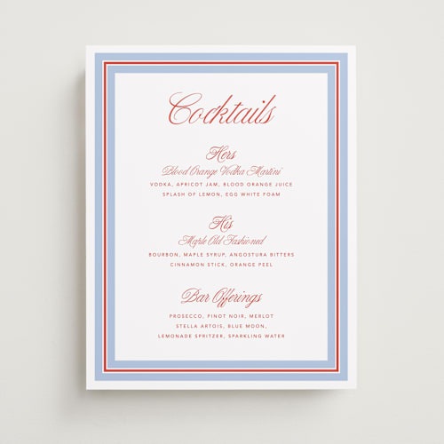 This is a strawberry wedding signs with standard by Kelly Watkins called charm printing on doublethick in 11x14