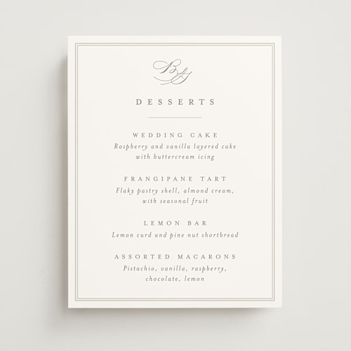 This is a cotton wedding signs with standard by Amy Kross called overlapping printing on doublethick in 11x14