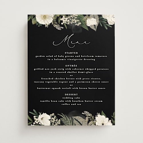 This is a tuxedo wedding signs with standard by Susan Moyal called classic love printing on doublethick in 11x14