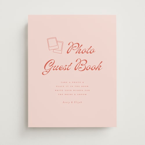 This is a petal wedding signs with standard by Morgan Kendall called prep school printing on doublethick in 11x14